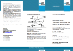 Kloster Banz 2022: Nach §217 StGB: Theoretischer Zugang und praktische Auswirkungen